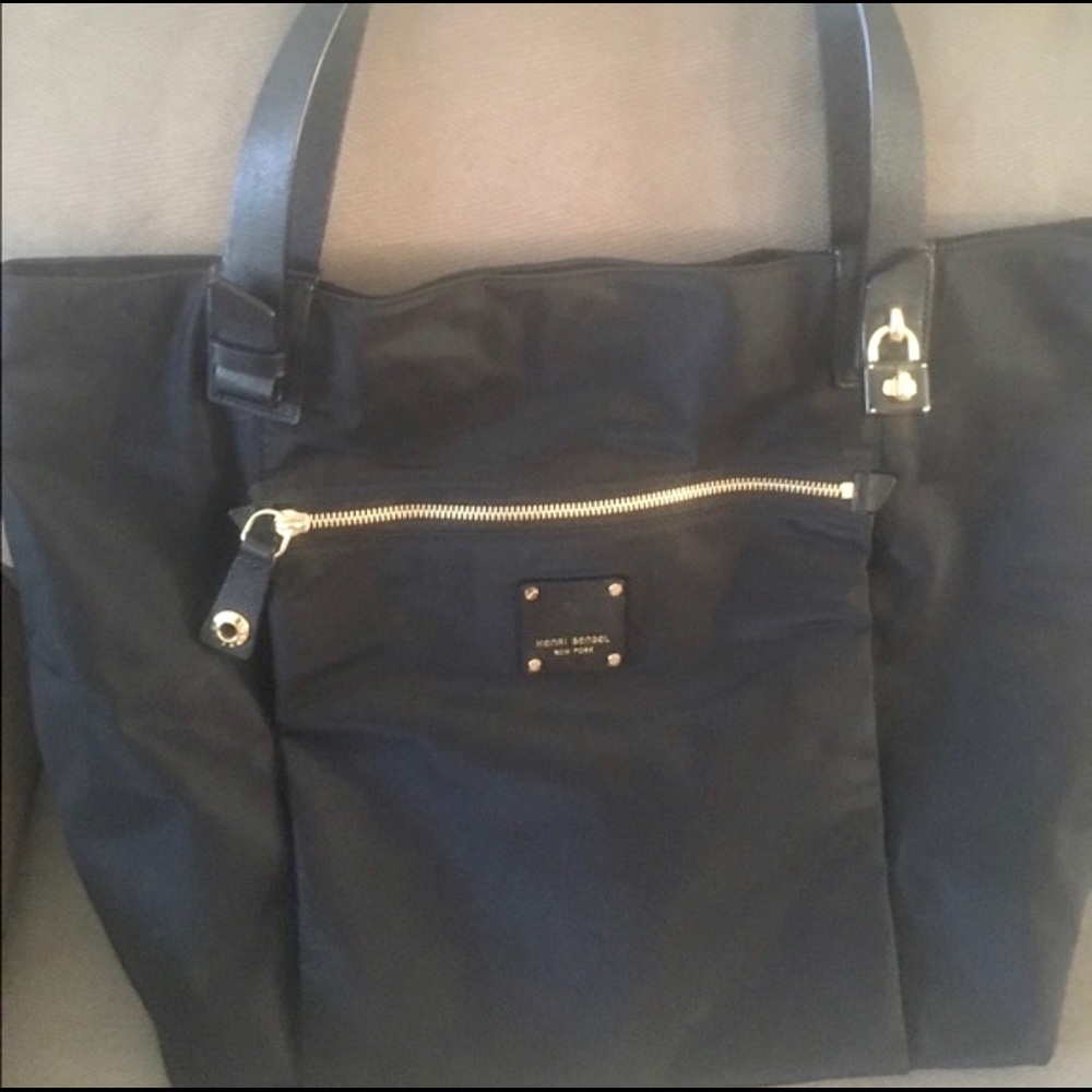 Henri Bendel Black Tote